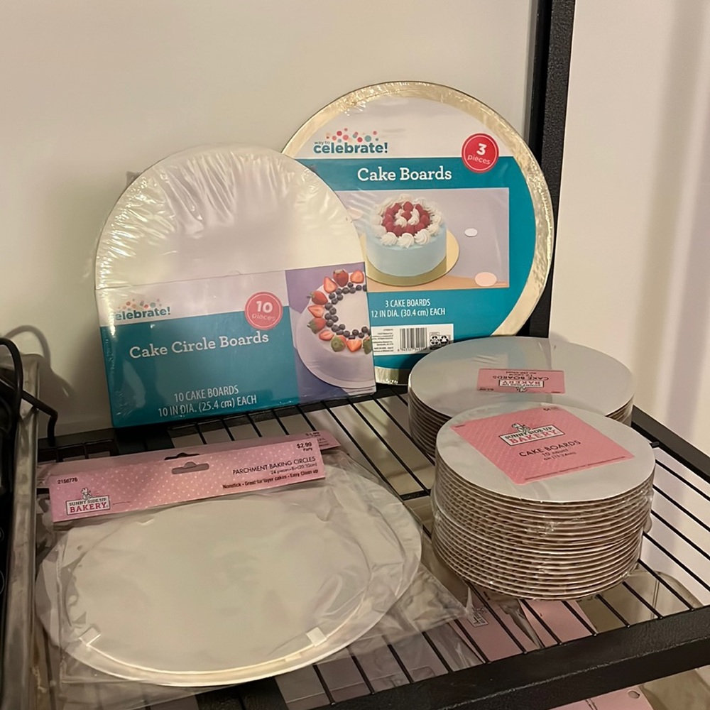 Sunny side up bakery Cake Circle Boards